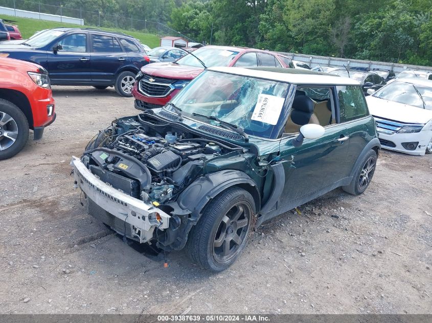 2002 Mini Cooper VIN: WMWRC33442TC31564 Lot: 39387639