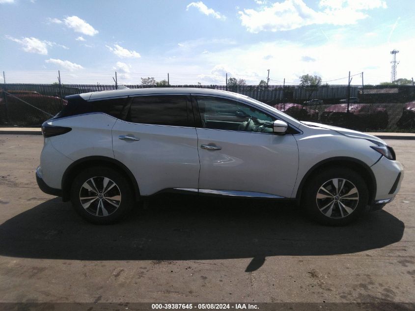 2019 Nissan Murano S VIN: 5N1AZ2MS0KN164965 Lot: 39387645