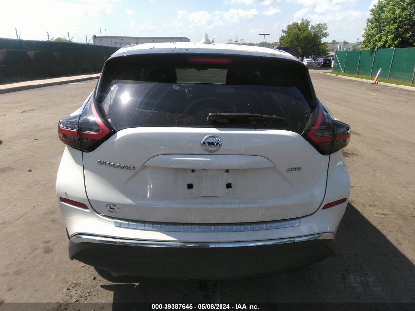 2019 Nissan Murano S VIN: 5N1AZ2MS0KN164965 Lot: 39387645