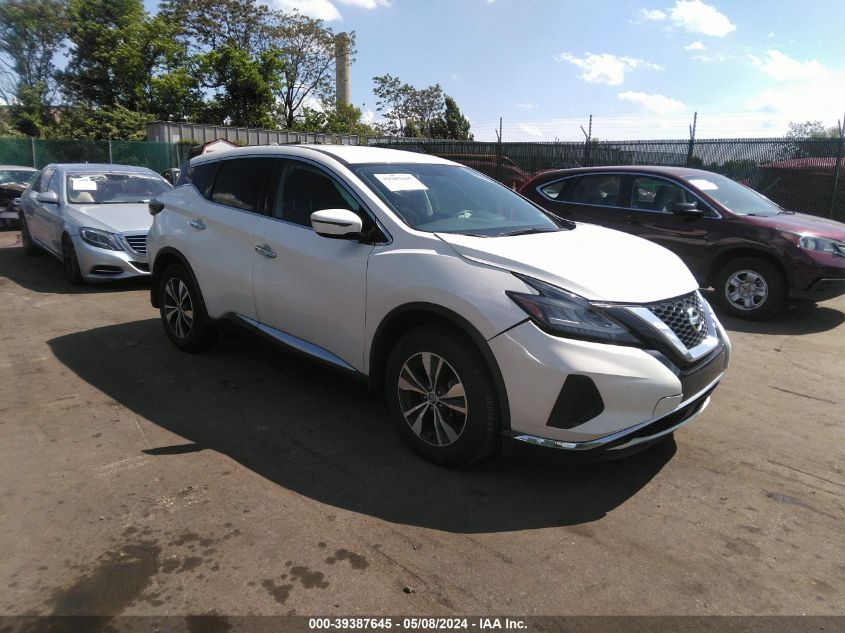 2019 Nissan Murano S VIN: 5N1AZ2MS0KN164965 Lot: 39387645