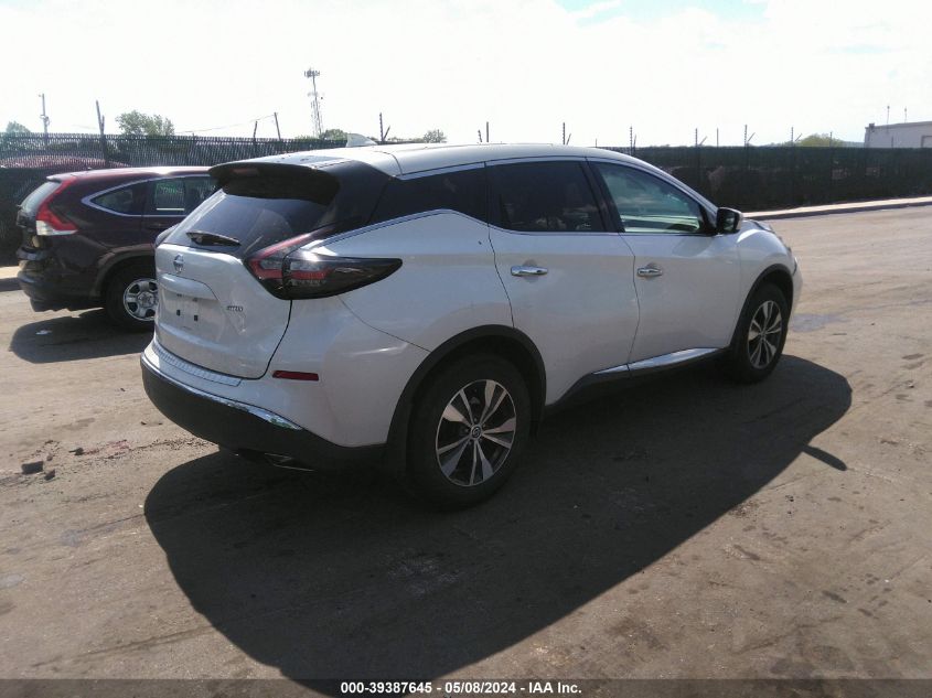 2019 Nissan Murano S VIN: 5N1AZ2MS0KN164965 Lot: 39387645