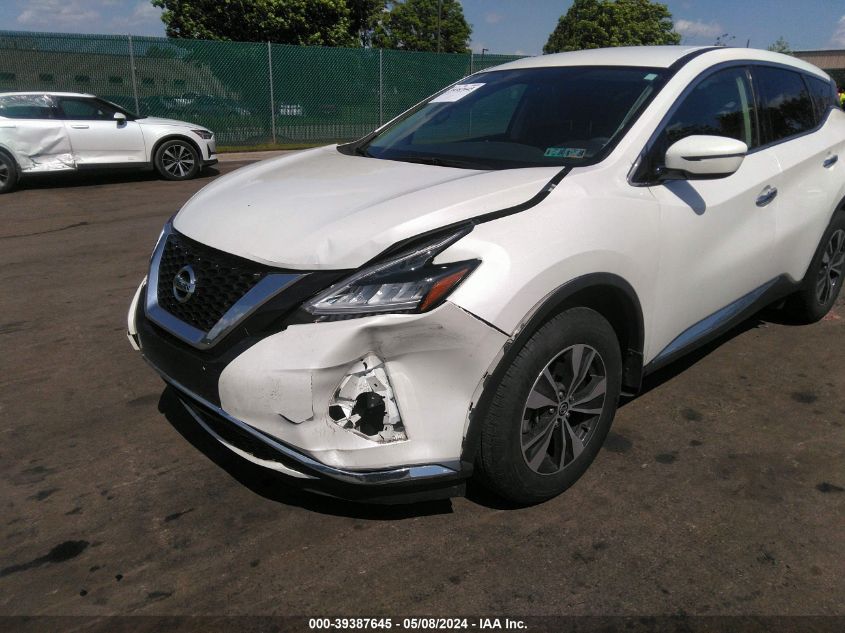 2019 Nissan Murano S VIN: 5N1AZ2MS0KN164965 Lot: 39387645