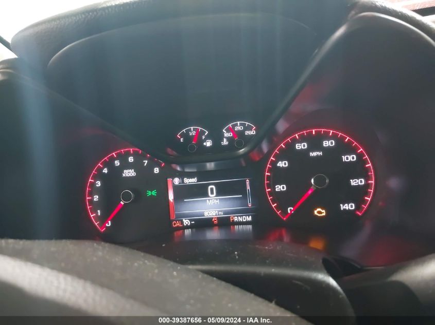 2016 GMC Canyon Slt VIN: 1GTG6DE33G1317864 Lot: 39387656