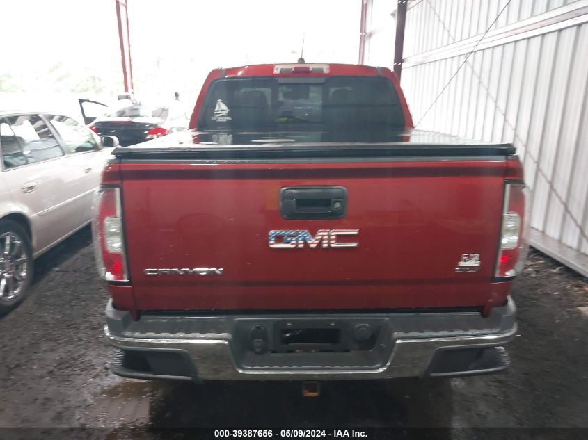 2016 GMC Canyon Slt VIN: 1GTG6DE33G1317864 Lot: 39387656