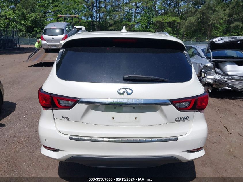 2019 Infiniti Qx60 Luxe VIN: 5N1DL0MM7KC563579 Lot: 39387660