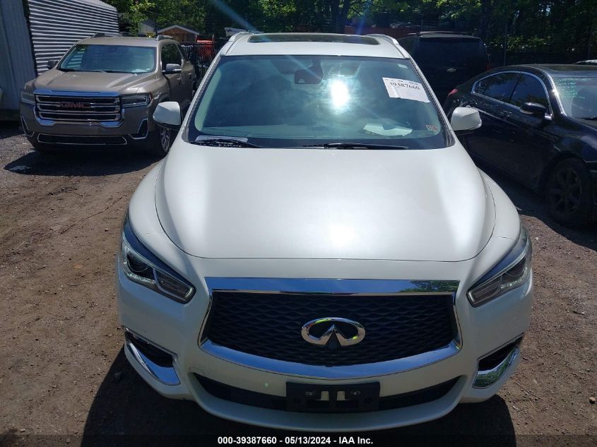 2019 Infiniti Qx60 Luxe VIN: 5N1DL0MM7KC563579 Lot: 39387660