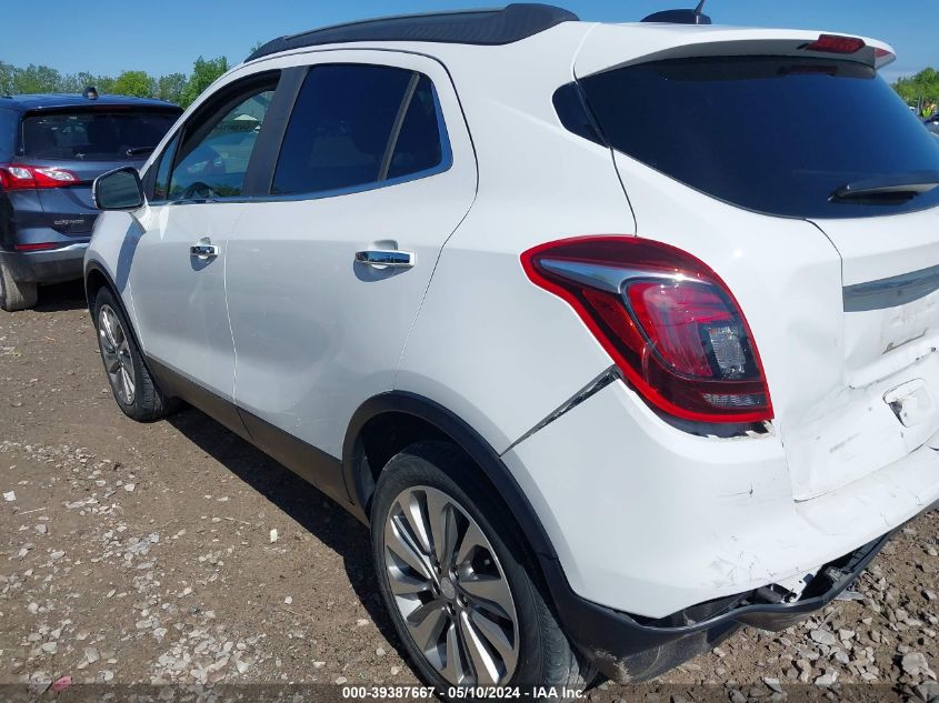 2019 Buick Encore Fwd Preferred VIN: KL4CJASB2KB760494 Lot: 39387667