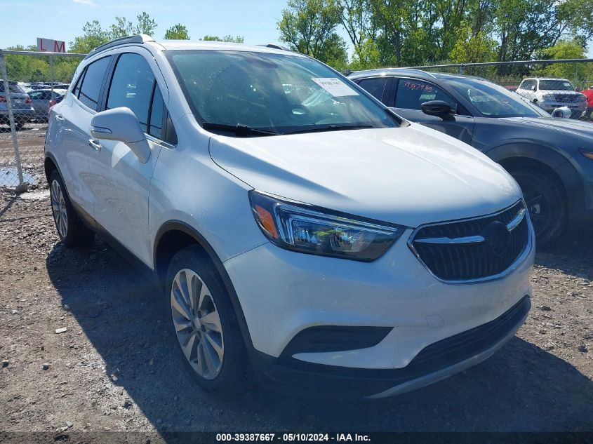 2019 Buick Encore Fwd Preferred VIN: KL4CJASB2KB760494 Lot: 39387667