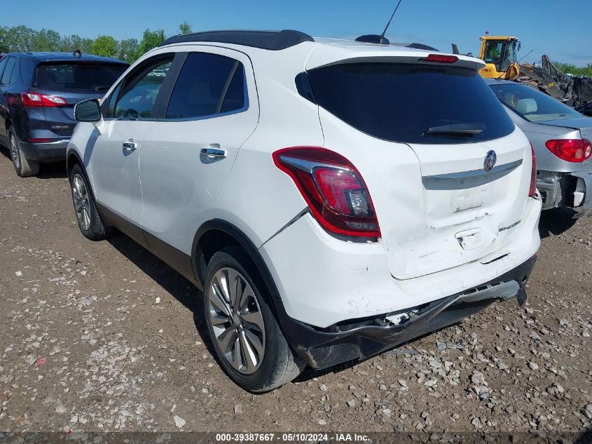 2019 Buick Encore Fwd Preferred VIN: KL4CJASB2KB760494 Lot: 39387667