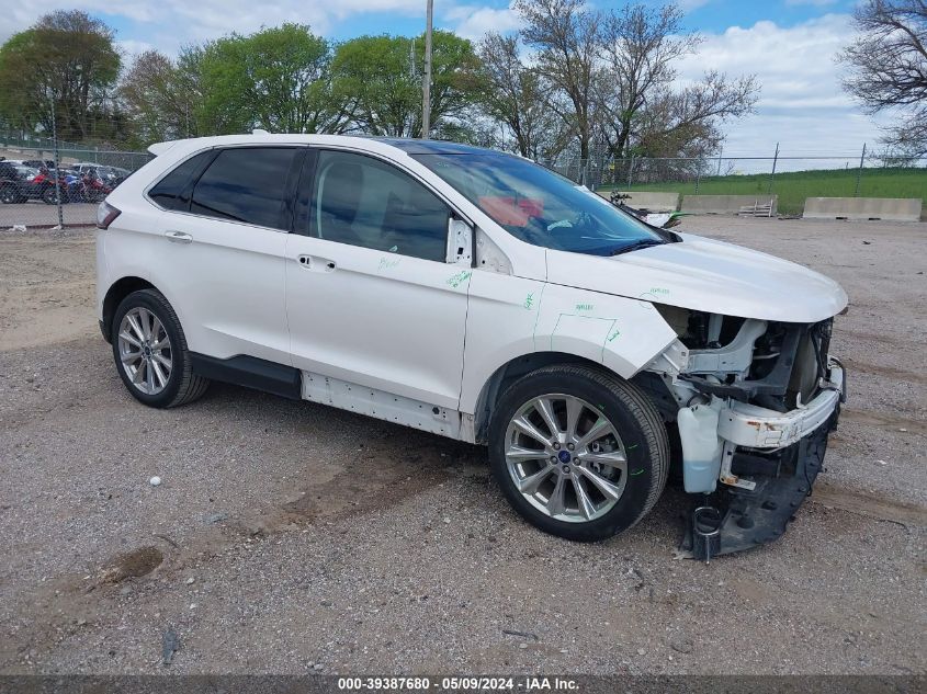 2017 Ford Edge Titanium VIN: 2FMPK4K95HBC43207 Lot: 39387680