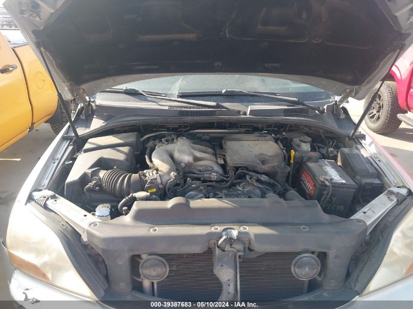 2008 Kia Sorento Lx VIN: KNDJC735585781995 Lot: 39387683