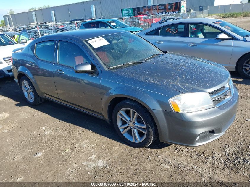 2012 Dodge Avenger Sxt Plus VIN: 1C3CDZEG5CN121212 Lot: 39387689