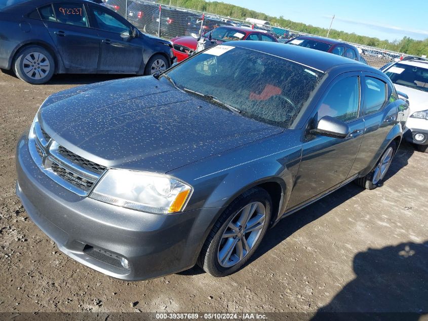 2012 Dodge Avenger Sxt Plus VIN: 1C3CDZEG5CN121212 Lot: 39387689