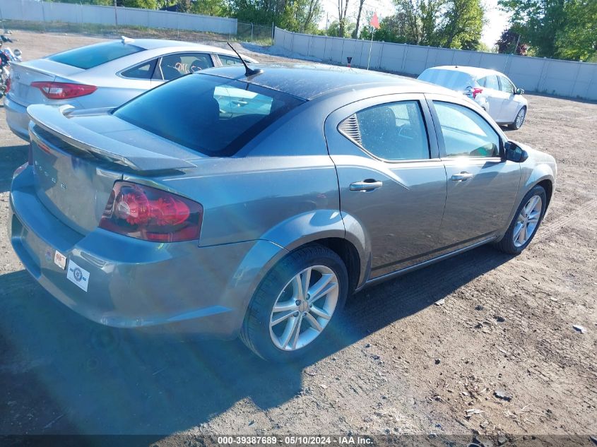 2012 Dodge Avenger Sxt Plus VIN: 1C3CDZEG5CN121212 Lot: 39387689