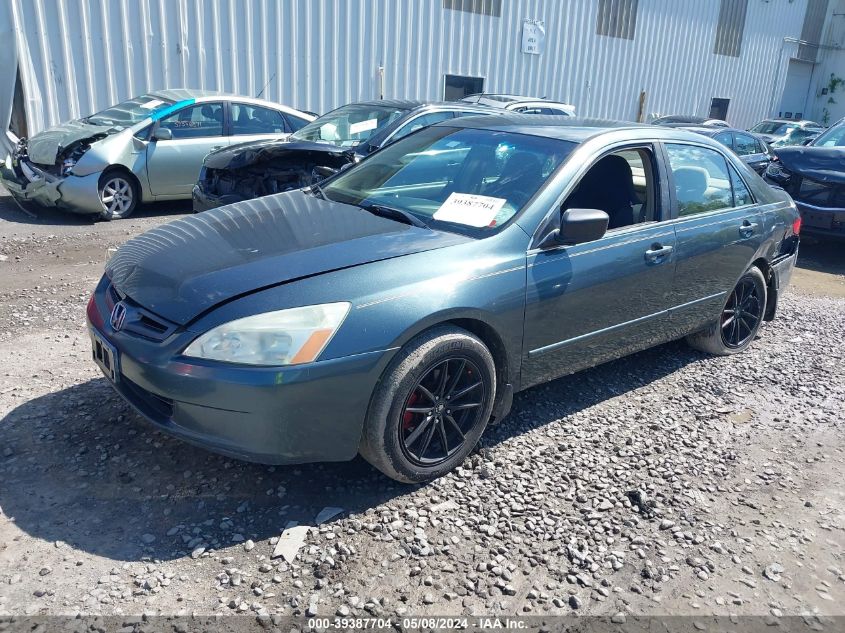 2005 Honda Accord 2.4 Lx VIN: 1HGCM564X5A148118 Lot: 39387704