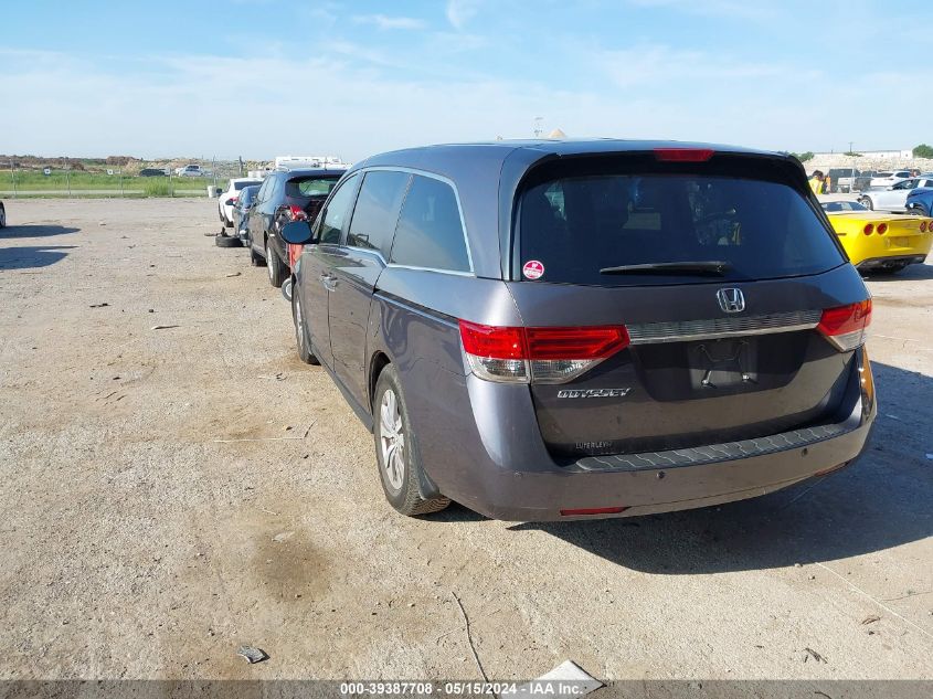 2015 Honda Odyssey Ex VIN: 5FNRL5H43FB110862 Lot: 39387708