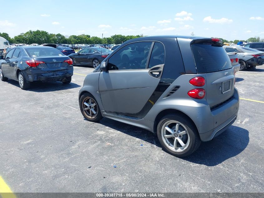 2015 Smart Fortwo Passion/Pure VIN: WMEEJ3BA1FK798498 Lot: 39387715