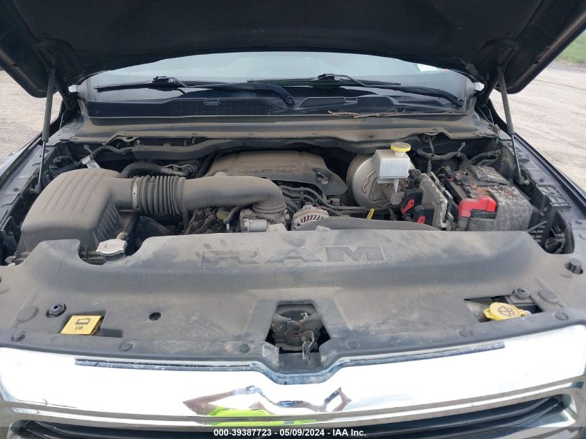 2019 Ram 1500 Big Horn/Lone Star Quad Cab 4X4 6'4 Box VIN: 1C6SRFBT0KN516395 Lot: 39387723