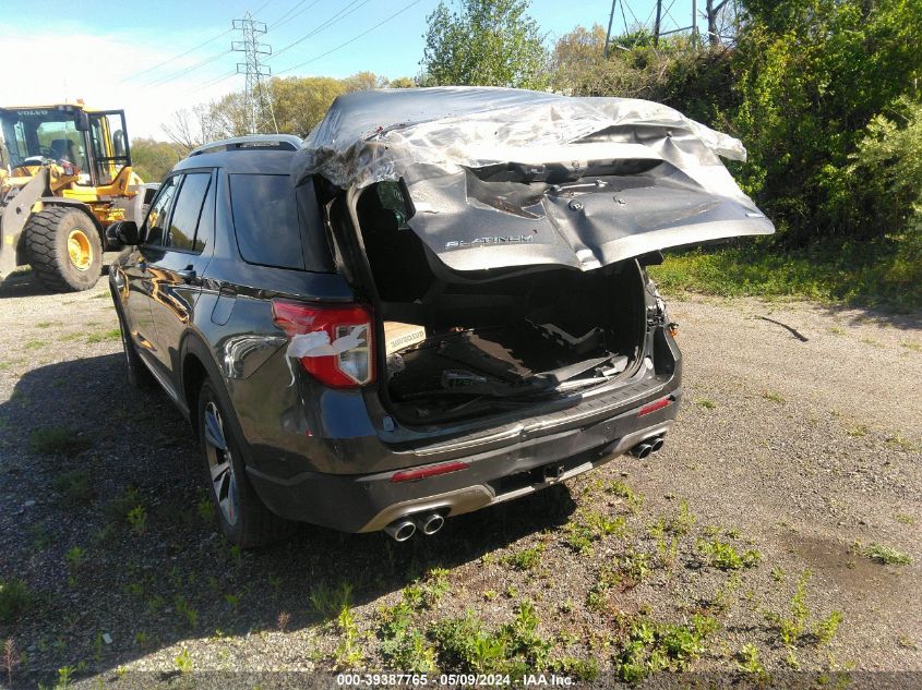 2020 Ford Explorer Platinum VIN: 1FM5K8HC2LGA04040 Lot: 39387765