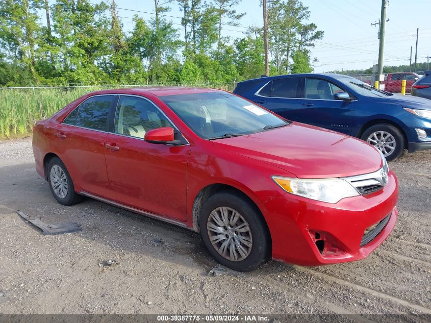 2012 Toyota Camry Le VIN: 4T1BF1FK9CU626953 Lot: 39387775