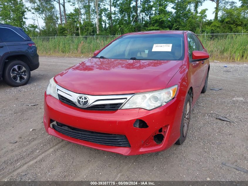 2012 Toyota Camry Le VIN: 4T1BF1FK9CU626953 Lot: 39387775