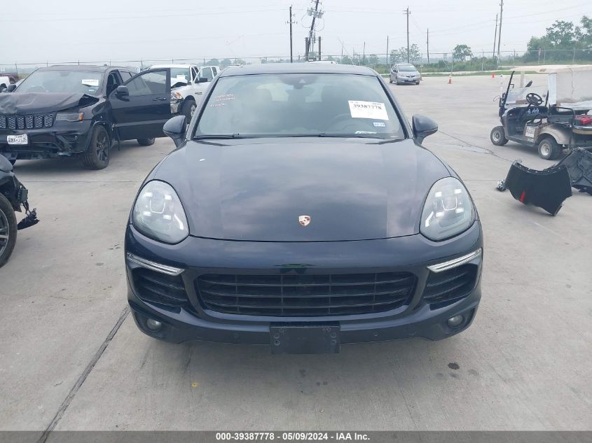 2016 PORSCHE CAYENNE - WP1AA2A27GKA08865