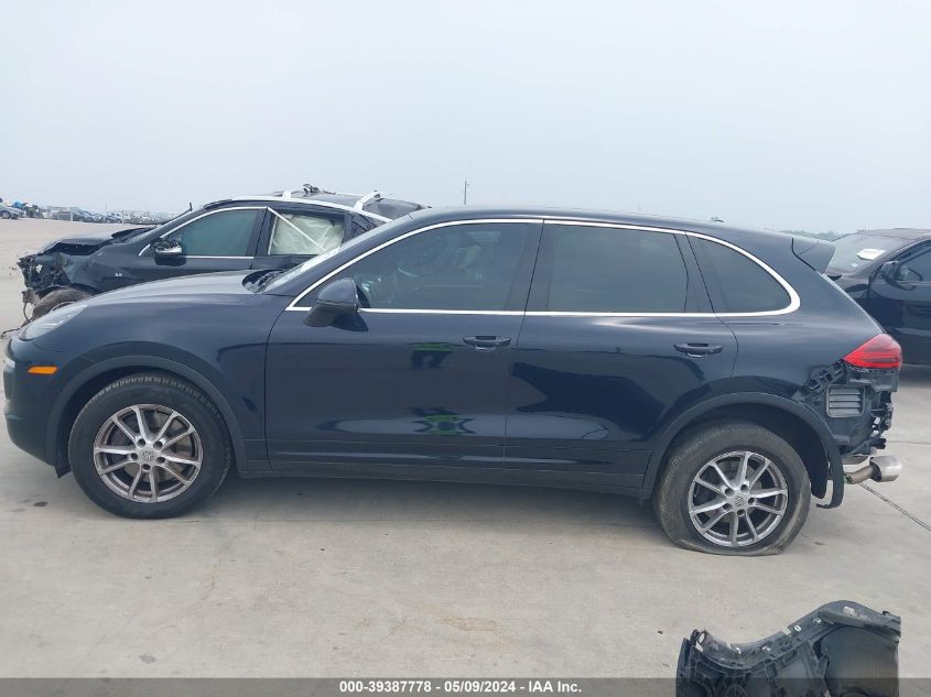 2016 PORSCHE CAYENNE - WP1AA2A27GKA08865