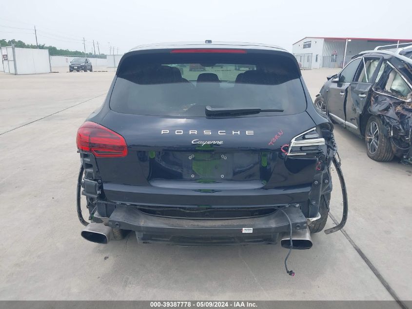 2016 PORSCHE CAYENNE - WP1AA2A27GKA08865