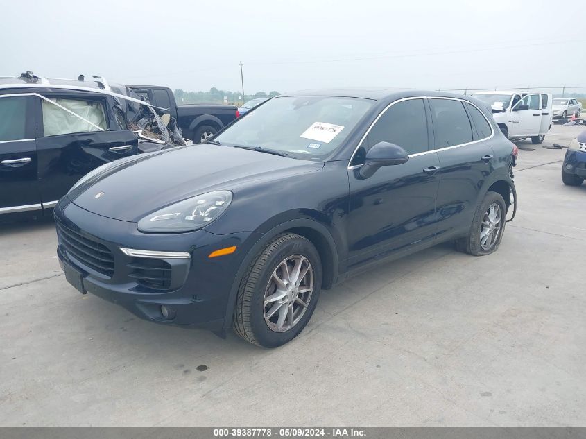 2016 PORSCHE CAYENNE - WP1AA2A27GKA08865