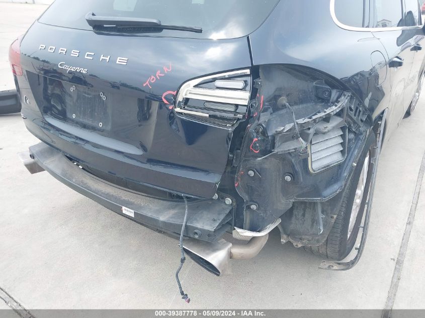 2016 PORSCHE CAYENNE - WP1AA2A27GKA08865