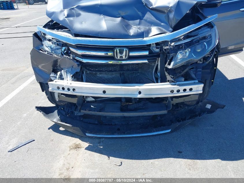 2016 Honda Pilot Touring VIN: 5FNYF6H94GB099862 Lot: 39387787