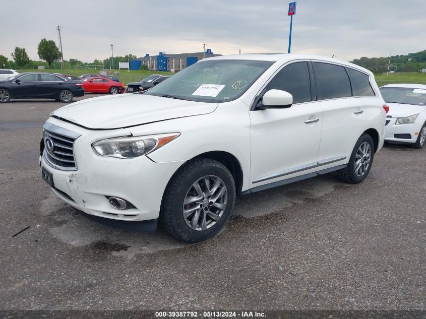 2013 Infiniti Jx35 VIN: 5N1AL0MN2DC342079 Lot: 39387792