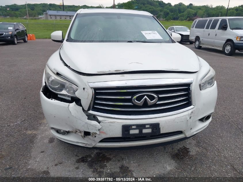 2013 Infiniti Jx35 VIN: 5N1AL0MN2DC342079 Lot: 39387792