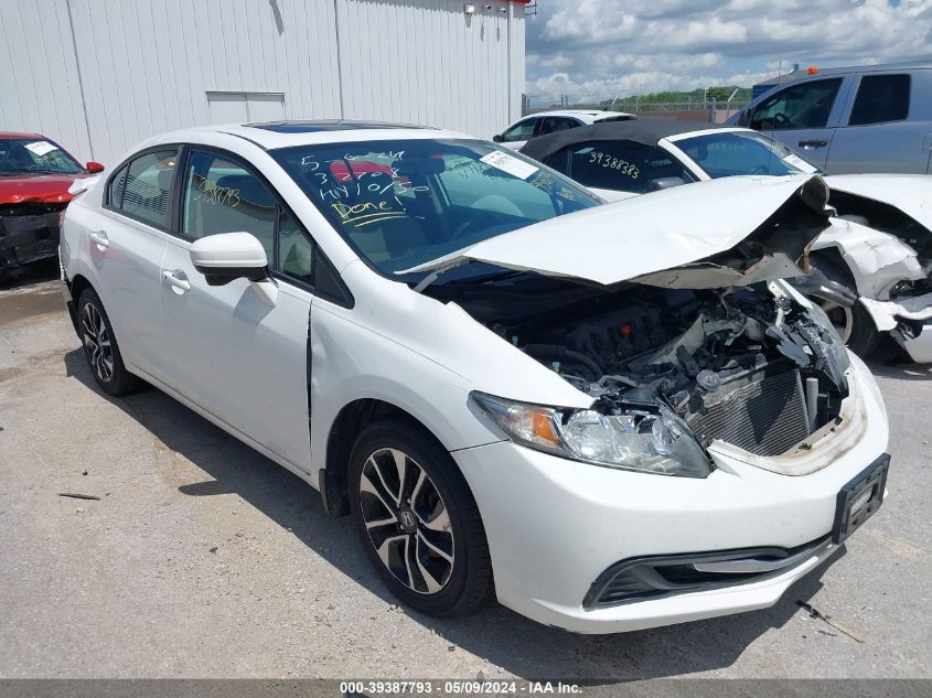 2014 Honda Civic Ex VIN: 19XFB2F88EE028320 Lot: 39387793