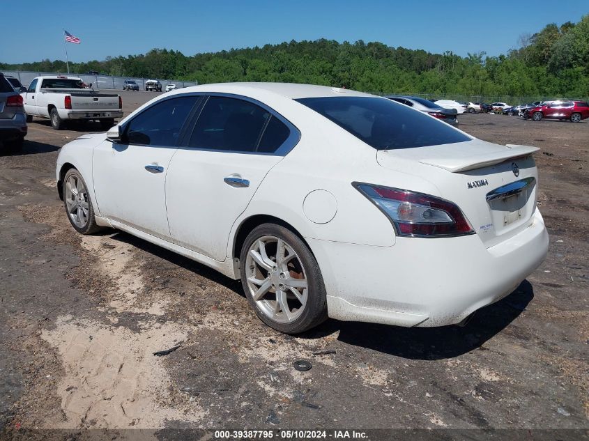 2012 Nissan Maxima 3.5 Sv VIN: 1N4AA5AP0CC804124 Lot: 39387795