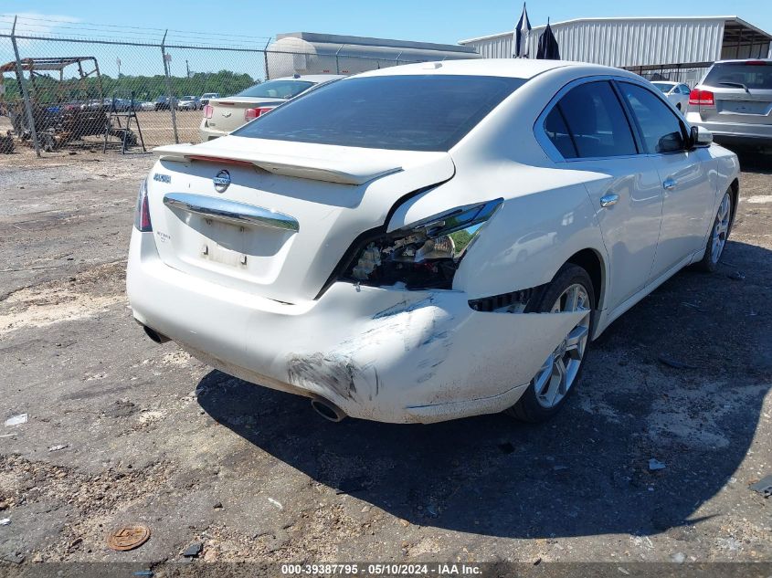 2012 Nissan Maxima 3.5 Sv VIN: 1N4AA5AP0CC804124 Lot: 39387795