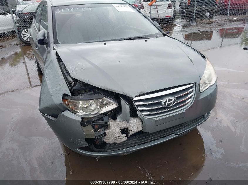 2010 Hyundai Elantra Gls VIN: KMHDU4ADXAU828769 Lot: 39387798