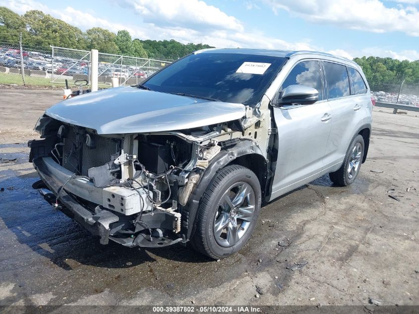 2019 Toyota Highlander Limited/Limited Platinum VIN: 5TDDZRFH6KS932194 Lot: 39387802