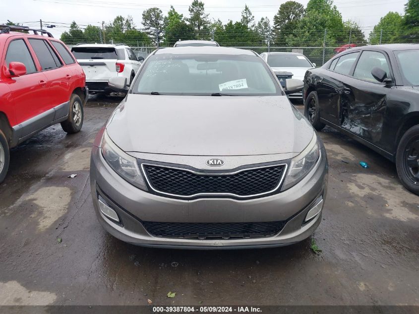 2014 Kia Optima Lx VIN: 5XXGM4A77EG325806 Lot: 39387804