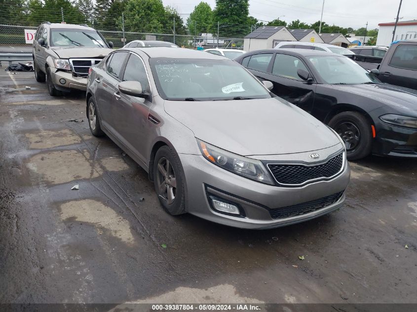 2014 Kia Optima Lx VIN: 5XXGM4A77EG325806 Lot: 39387804