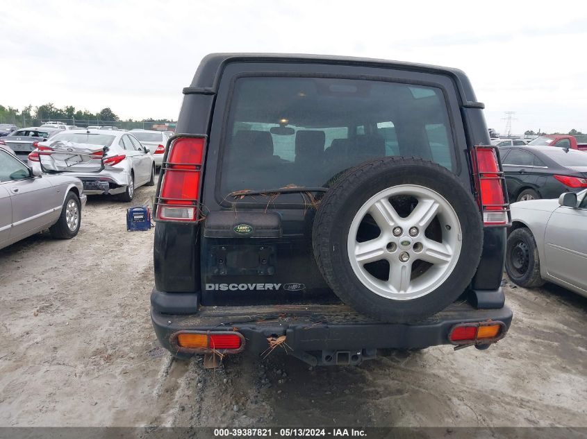 1999 Land Rover Discovery Ii VIN: SALTY1241XA226461 Lot: 39387821