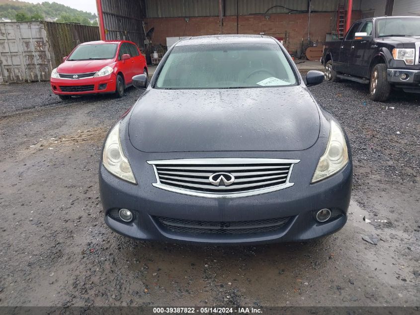 2012 Infiniti G37 Journey VIN: JN1CV6AP5CM936225 Lot: 39387822