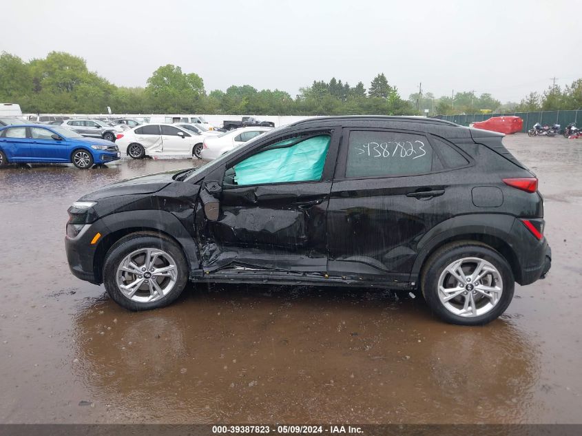 2022 Hyundai Kona Sel VIN: KM8K6CAB0NU873171 Lot: 39387823