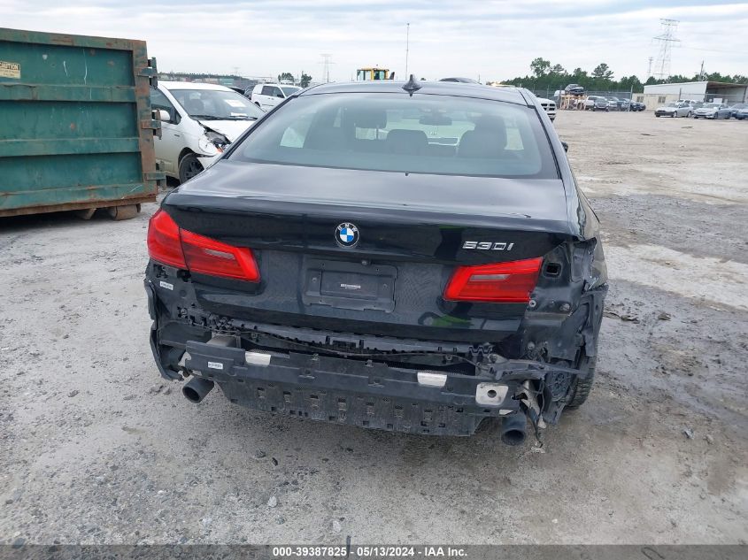 2019 BMW 530I I VIN: WBAJA5C58KBX86561 Lot: 39387825