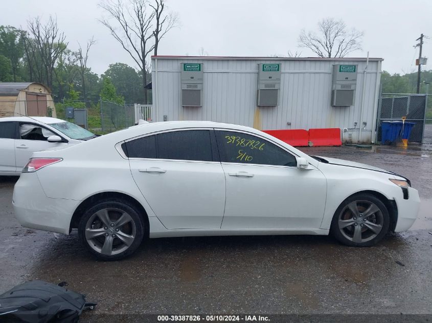 2014 Acura Tl 3.7 VIN: 19UUA9F29EA001372 Lot: 39387826