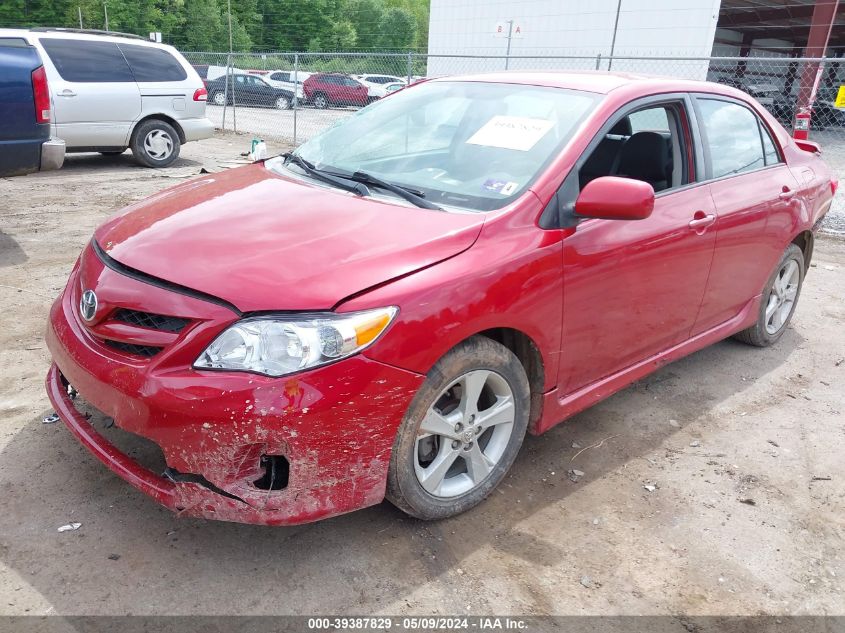 2012 Toyota Corolla S VIN: 5YFBU4EE5CP009618 Lot: 39387829