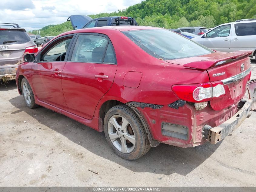 2012 Toyota Corolla S VIN: 5YFBU4EE5CP009618 Lot: 39387829