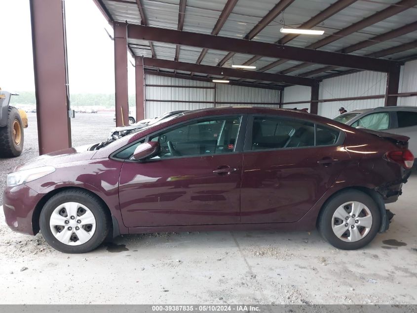 2018 Kia Forte Lx VIN: 3KPFK4A75JE178728 Lot: 39387835