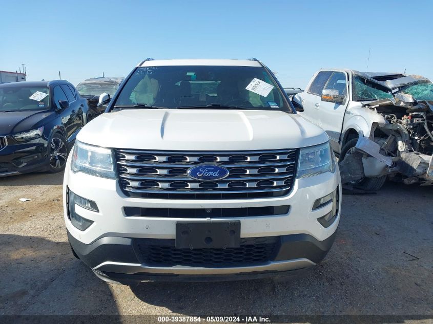 2016 Ford Explorer Limited VIN: 1FM5K7F89GGB04845 Lot: 39387854