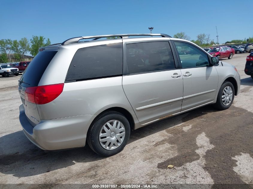 2006 Toyota Sienna Le VIN: 5TDZA23C56S582625 Lot: 39387857